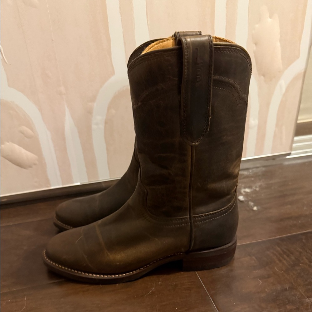 Tecovas Dark Brown Western Boots